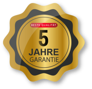 5 jahre garatie