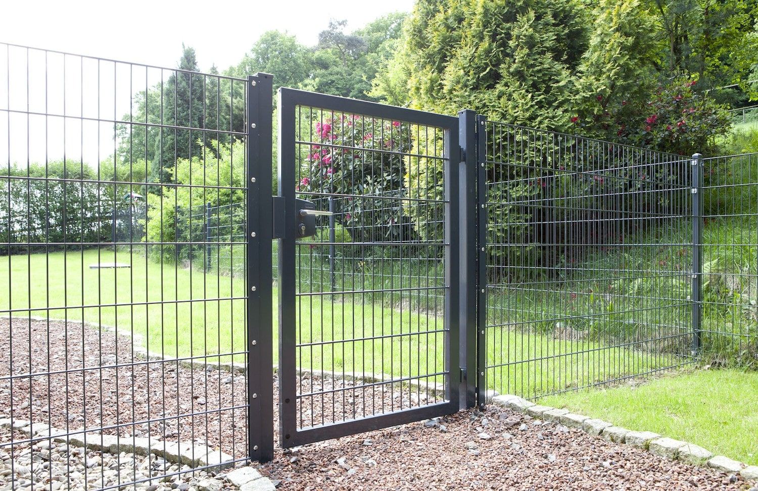 Einflügeliges Gartentor Variotrend – Anwendungsbeispiel 6