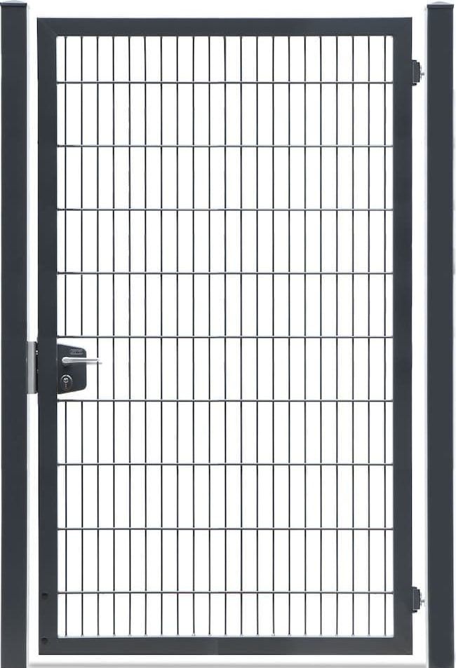 Einflügeliges Gartentor ZVT1F, Breite 1250 mm